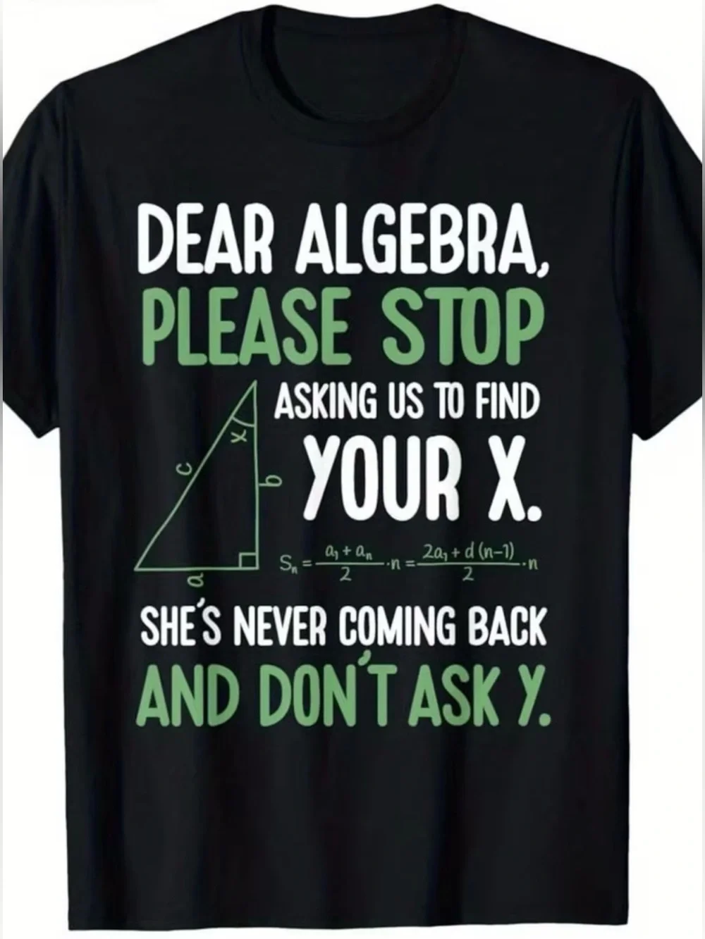 Humor Algebra Graphic Tee